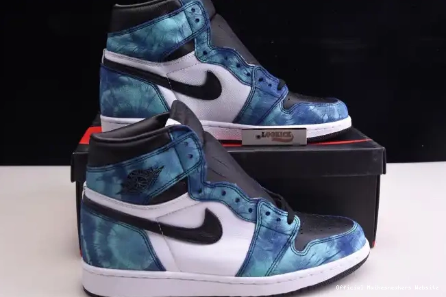 Official Maikesneakers Jordan Air OG Tie-Dye CD0461-100 1 High 0604